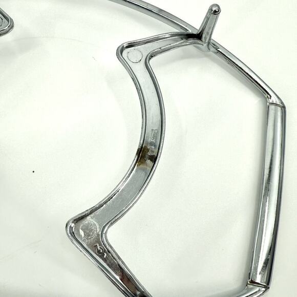 Lot Of 3 Corning Ware P-7-M-1 Casserole Cradle Chrome Trivet Hold 1.5 Quart Dish - Picture 12 of 15